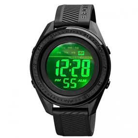Годинник наручний чоловічий SKMEI 1638BKWT BLACK-WHITE. XK-486 Колір: чорний