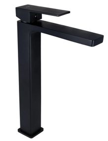 Змішувач для раковини Qtap Gemini QTGEM269BLM45678 Black Matt