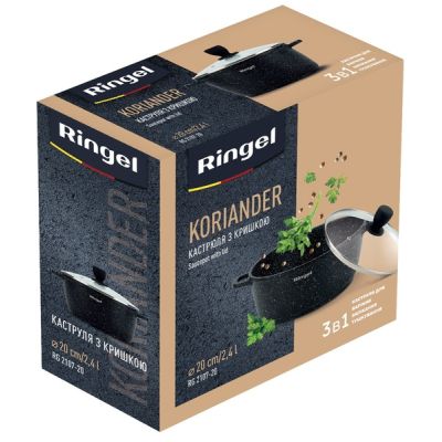 Каструля Ringel Koriander 2.4 л (RG-2107-20) | Зображення 4