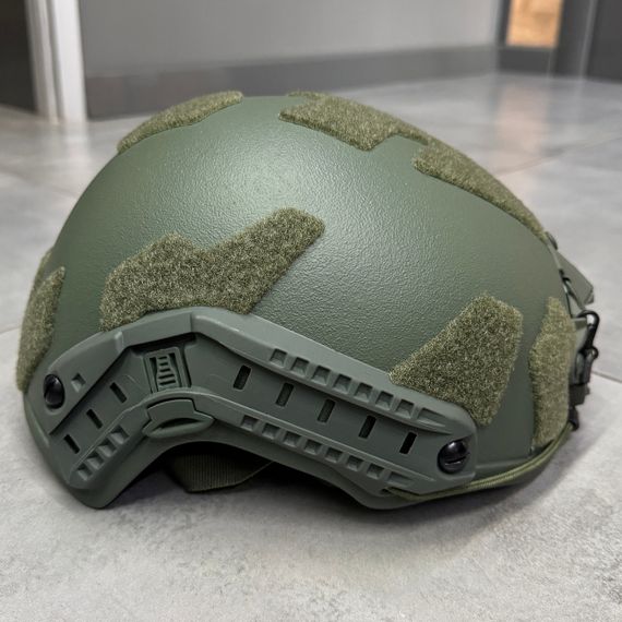 Шолом балістичний FAST PE, NIJ IIIa, Custom, з поліпшеним кріпленням Wendy, розмір L, Олива, бронешолом | Зображення 1