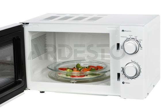 Микроволновая печь Ardesto GO-S725W 20л/700Вт/механика/белый (GO-S725W) | Зображення 3