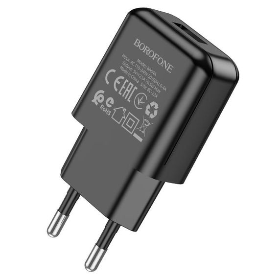 ЗЗП Borofone BA64A Single port | Зображення 1
