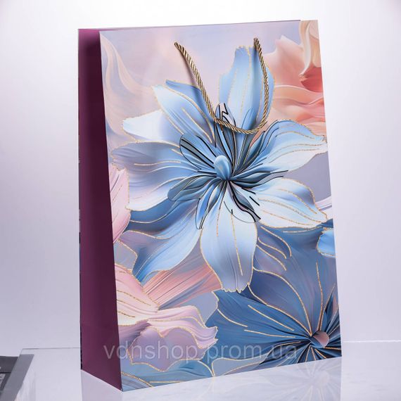 Набір подарункових пакетів з паперу 12 (шт.) картонні гарні пакети для подарунків 30×12×42 (см) HP-10359-10 | Зображення 4