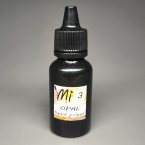 Жидкий полигель Мі OPAL #3 капучино с шиммером 43мл (флакон)