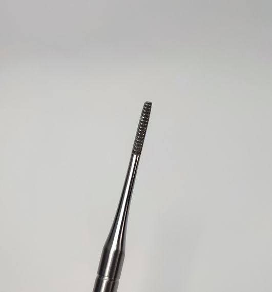 Изогнутый двусторонний рашпиль Эстет (кюретка-пилка) для педикюра (Украина) | Зображення 2