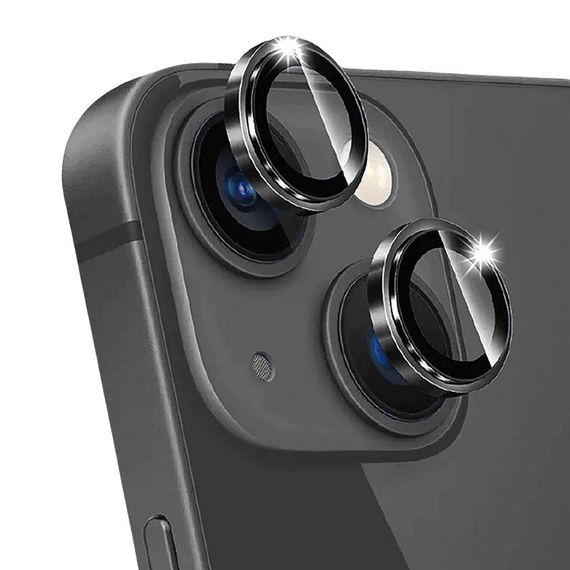 Захисне скло Metal Classic на камеру (в упак.) для Apple iPhone 15 (6.1") / 15 Plus (6.7") | Зображення 2