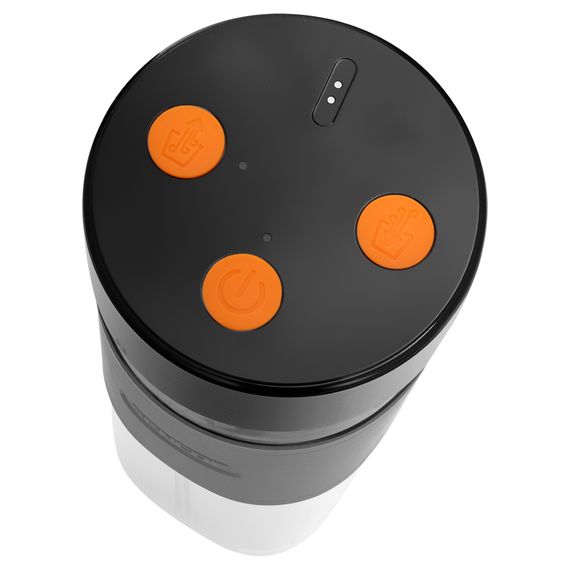 Блендер Sencor  портативний для смузі 50Вт, чаша-330мл, USB, чорний (SBL151BK) | Зображення 3