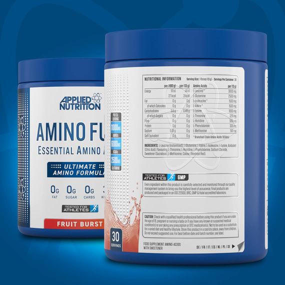 Амінокислотний комплекс Applied Nutrition Amino Fuel (390g - 30 Servings) (Fruit Burst ) | Зображення 1