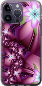 Чехол на iPhone 14 Pro Max Цветочная мозаика "1961u-2667-17620"