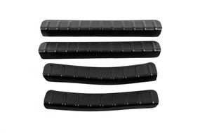 Накладки на дверные пороги EuroCap (4 шт, ABS) для Renault Clio V 2019- гг