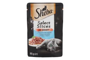Sheba Selection з океанічною рибою в соусі 85 г