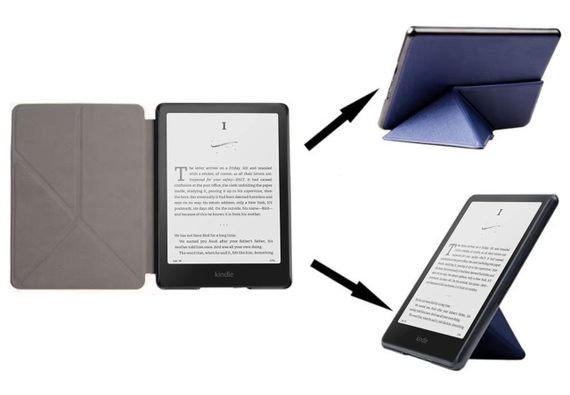 Чохол-обкладинка Primolux Transformer для книги Amazon Kindle Paperwhite 12th Gen. 2024 - Dark Blue | Зображення 2