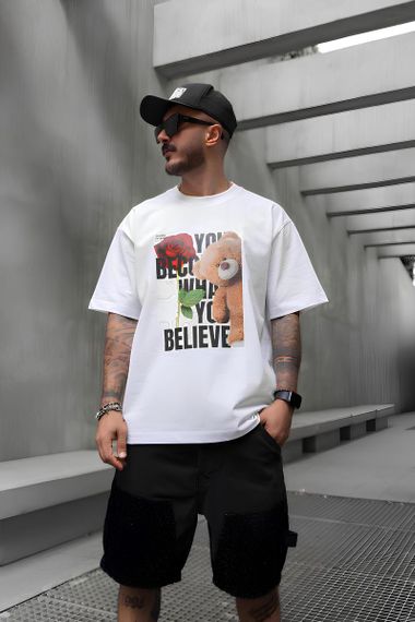 Футболка з ДТФ принтом (оверсайз)