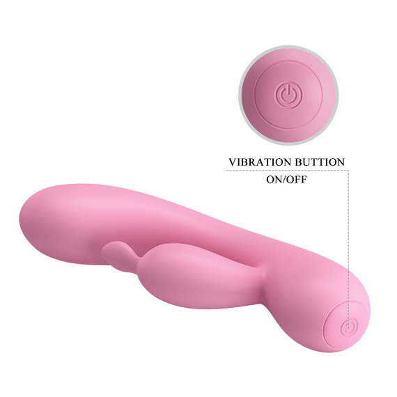 Вібратор - Pretty Love Hugo Vibrator Pink Sex Aura | Зображення 3