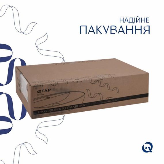 Раковина Qtap Scorpio 615х390х150 White QT1411K491WN | Зображення 4