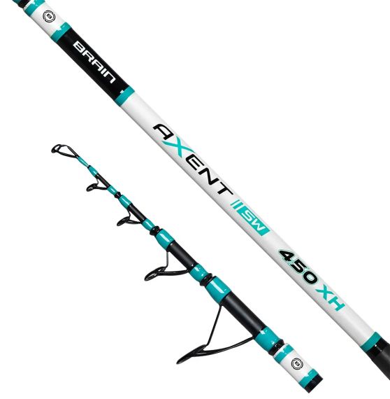 Вудлище серфове Brain Axent Tele Surf 4.50m max 180g | Зображення 1