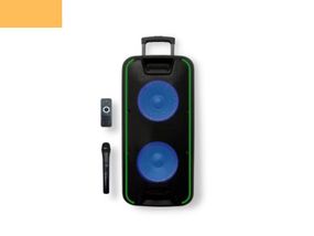 Акумуляторна акустична система XPRO GT-6067 колонка валіза 180Вт USB, SD, FM радіо, Bluetooth, 2 мікрофона, ДУ (MER-14865)