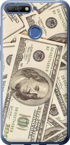Чехол на Huawei Honor 7A Pro Доллары "3016u-1440-17620"