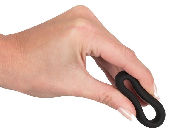 Ерекційне кільце - Black Velvets Cock Ring, 3.2 см | Зображення 3