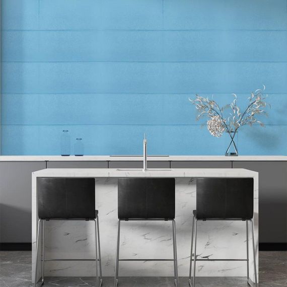 Самоклеюча 3D панель 700х600х5мм Блакитні блоки (367) SW-00001465 | Зображення 4