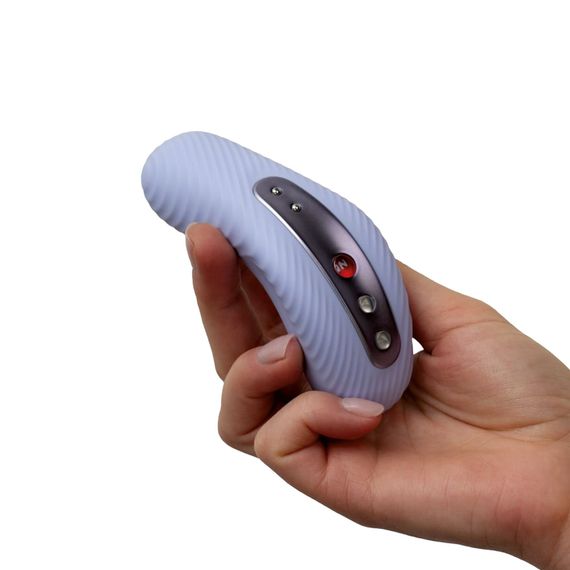 Накладной вибратор Fun Factory LAYA III soft violet, эффект постукивания пальцем | Зображення 8