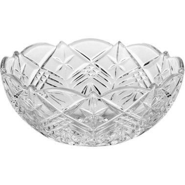 Цукерниця скляна Bohemia Taurus 22 см прозора чаша для цукерок 69001/99007/220