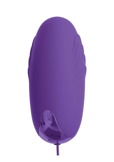 Віброкуля з пультом Pipedream OMG! Bullets #Happy, 20 режимів, фіолетова, 6.5 х 3 см Sex Aura | Зображення 2