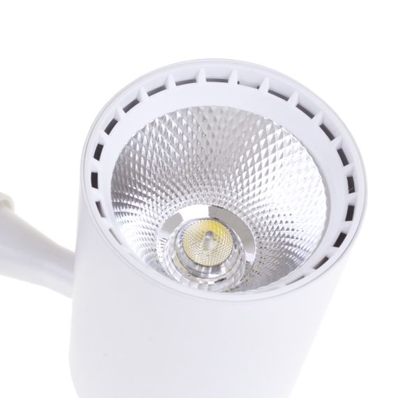 Светильник трековый поворотный LED KW-226/20W NW WH | Зображення 7