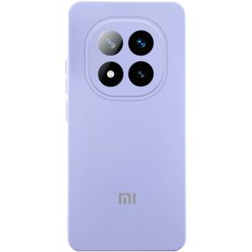 Чохол Silicone Cover Lakshmi Full Camera (AA) with logo для Xiaomi Redmi Note 14 Pro 4G/5G Бузковий / Dasheen