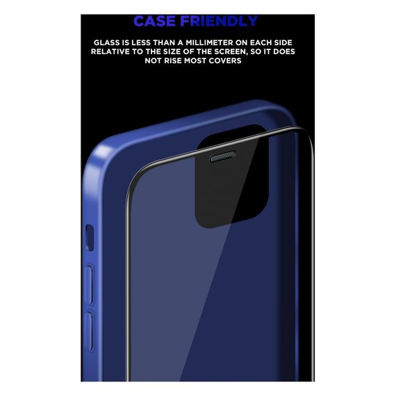 Скло захисне Armorstandart Supreme Black Icon 3D Apple iPhone 15 Pro Black (ARM68223) | Зображення 6
