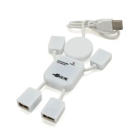 Хаб USB 2.0 4 порта (мужчину),OEM Q250