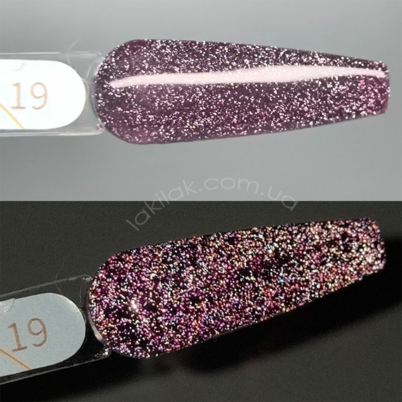 Світловідбивний гель-лак Gelix Disco №19 8мл