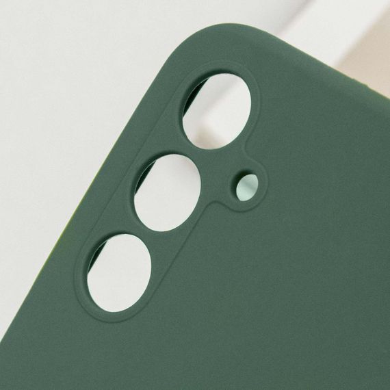 Чохол Silicone Cover Lakshmi Full Camera (AAA) для Samsung Galaxy S25+ Зелений / Cyprus Green | Зображення 5