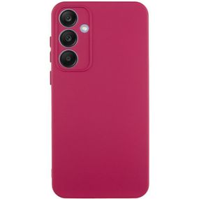 Чохол TPU GETMAN Liquid Silk Full Camera для Samsung Galaxy S24 Бордовий / Marsala
