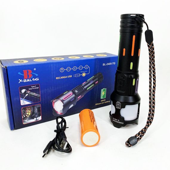 Світильник пило-вологозахищений, Ліхтар із захистом від пилу, Тактичні ліхтарі з зумом ZJ-14 | Зображення 2