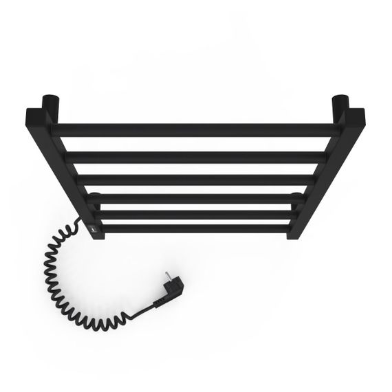 Электрическая полотенцесушилка Laris Зебра Альфа ЧФЧ6 400 х 600 Е (подкл. слева) R3 | Зображення 3