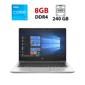Ноутбук HP ProBook 640 G5 / 14" (1366x768) TN / Intel Core i3-8130U (2 (4) ядра по 2.2 - 3.4 GHz) / 8 GB DDR4 / 240 GB SSD / Intel UHD Graphics 620 / NoWebCam б/у