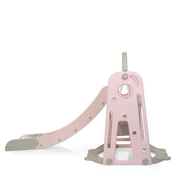 Детская горка-качель YG2020-1-8 пластик, с баскетбольным кольцом | Зображення 3