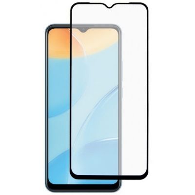 Стекло защитное Dengos Full Glue Oppo A16 (black) (TGFG-206) | Зображення 1