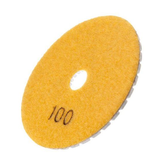 Коло алмазне шліфувальне гнучкий на липучці 100 мм P100. INTERTOOL BT-0907 | Зображення 2