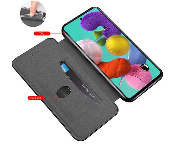 Чохол-книжка Primolux Besus для телефону Samsung Galaxy M51 (SM-M515) - Black | Зображення 1