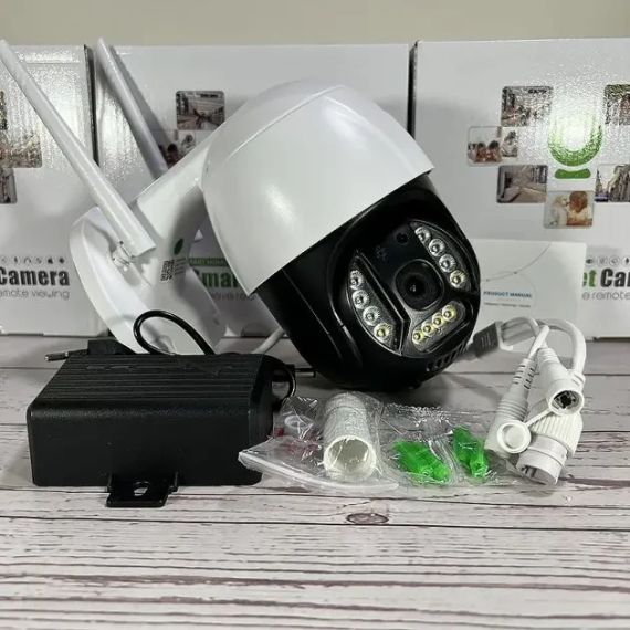 Поворотна Погодозахисна Сонячна Камера Безпеки SMAR 4G SOLAR CAM 1536P | Зображення 3