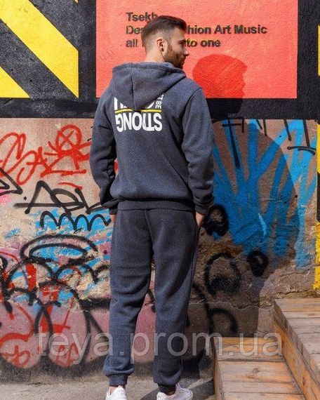 Спортивний костюм колір сірий розмір XXL FI_009523 | Зображення 3