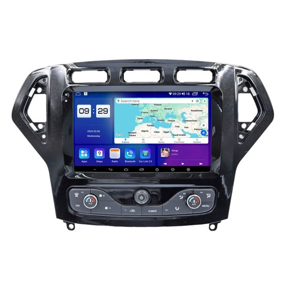 Штатна магнітола серії Mekede M200S 2K під Ford Mondeo 4 2011-2014 9 дюймів