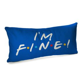 Подушка для дивану оксамитова I'm fine 50x24 см (52BP_DR006)