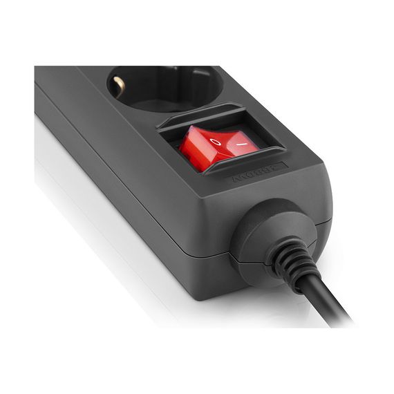 Мережевий фільтр живлення REAL-EL RS-6 Protect M 3m, black (EL122300034) | Зображення 8