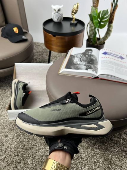 Кросівки Salomon Odyssey ELMT Advanced Black Olive (Gore-Tex) , В'єтнам 44 28 | Зображення 3