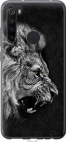 Чехол на Xiaomi Redmi Note 8 Лев из силикона FCh_081809