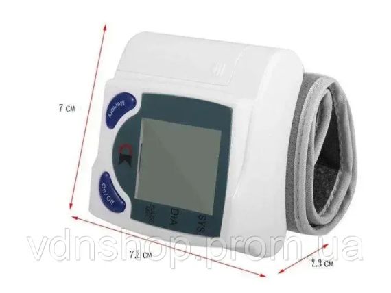 Цифровой автоматический тонометр Blood Pressure Monitor для измерения АД и пульса -VN-31 | Зображення 3
