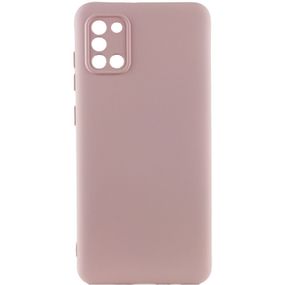 Чехол Silicone Cover Lakshmi Full Camera (A) для Samsung Galaxy A31 Full camera, Рожевий/Pink Sand